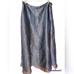 EUC, Gorgeous Full Length Shimmery Skirt, Size 18w, Lined